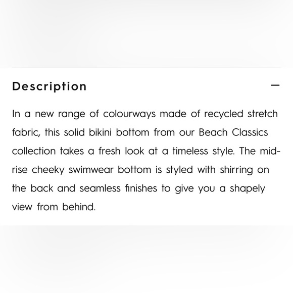 Like New Roxy Beach Classics Cheeky Bikini Bottom - Picture 7 of 8